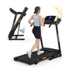 3.5HP 330 lb Weight Foldable Electric Running Walking Machine with Bluetooth/APP for Home, Fitness Jogging Exercise, Easy Installation and Space Saver for Home Office Gym