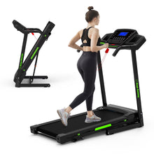 Load image into Gallery viewer, 3.5HP 330 lb Weight Foldable Electric Running Walking Machine with Bluetooth/APP for Home, Fitness Jogging Exercise, Easy Installation and Space Saver for Home Office Gym