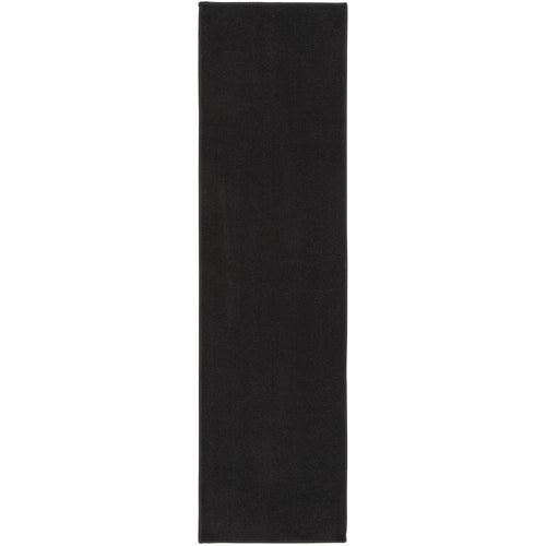 Walmart Mainstays Titan Durable Indoor Runner Rug - Black - Runner 20 x 72 Each