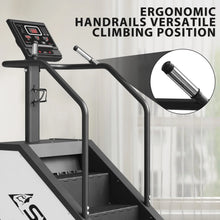 Load image into Gallery viewer, Stairmaster, Syedee Stair Stepper with LED Screen, Stepmill Exercise Machine with 12 Workout Programs, 441 lb Step Machine, 24 - 164 Steps/Minute(White)