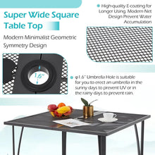 Load image into Gallery viewer, AECOJOY 3 Pieces Patio Dining Set, , Outdoor Furniture with 2 Rocking Patio Chairs and 1 Square Patio Metal Table